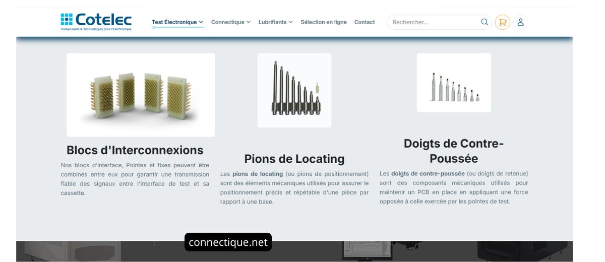 Les interfaces de test