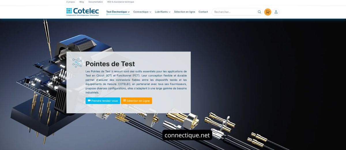 Les différents types de pointes de test