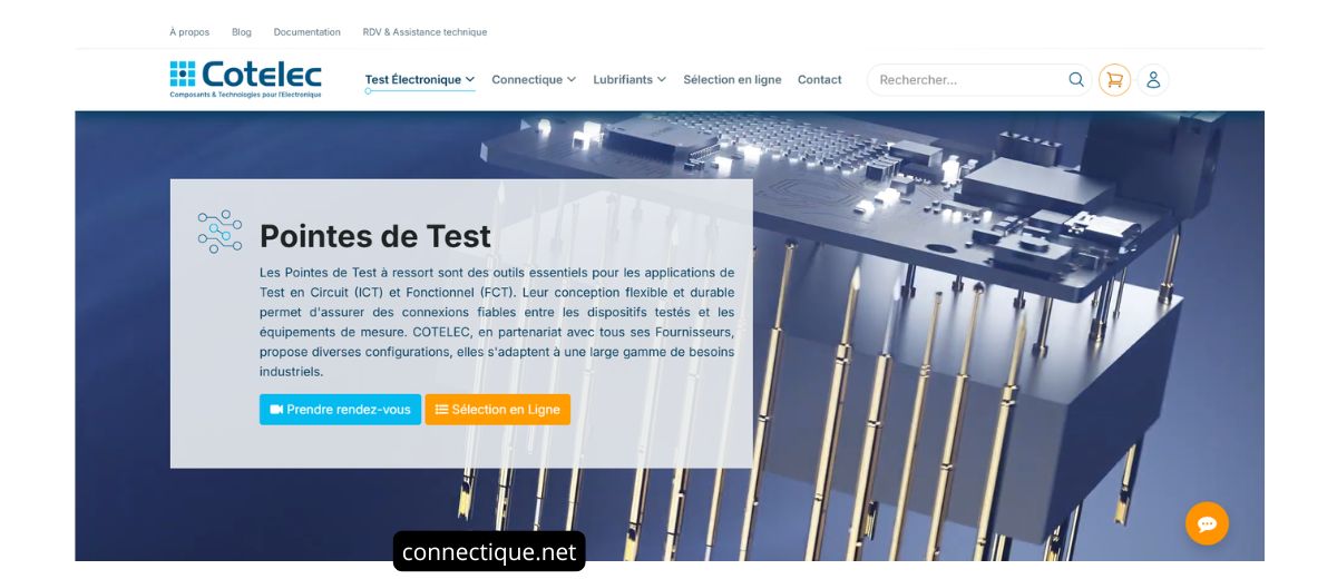 Pointes de test avancées