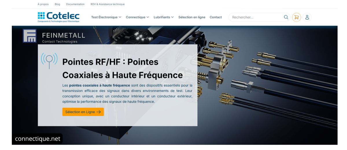Pointes de test RF HF